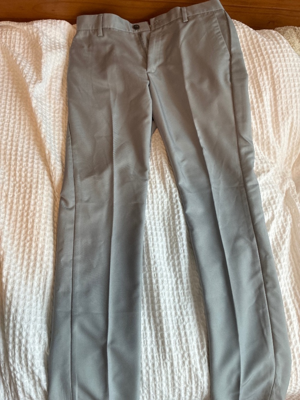 Men’s gray dress pants Amazon essentials